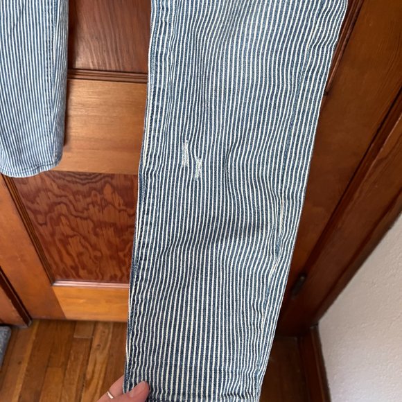 COPY - Anthropologie Pilcro and the Letterpress Pinstripe High Rise Skinny Jean… - Picture 4 of 13